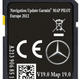 MERCEDES-BENZ GARMIN MAP PILOT A2139062610 V19 NAVIGATIE NAVIGATIE UPDATE SD KAART EUROPA 2023