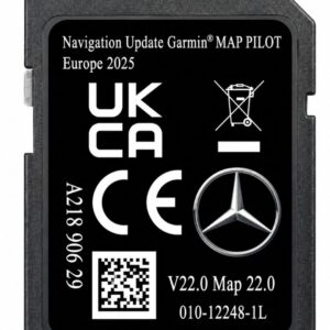 MERCEDES-BENZ GARMIN MAP PILOT A2189062704 V22 NAVIGATIE NAVIGATIE UPDATE SD KAART EUROPA 2026