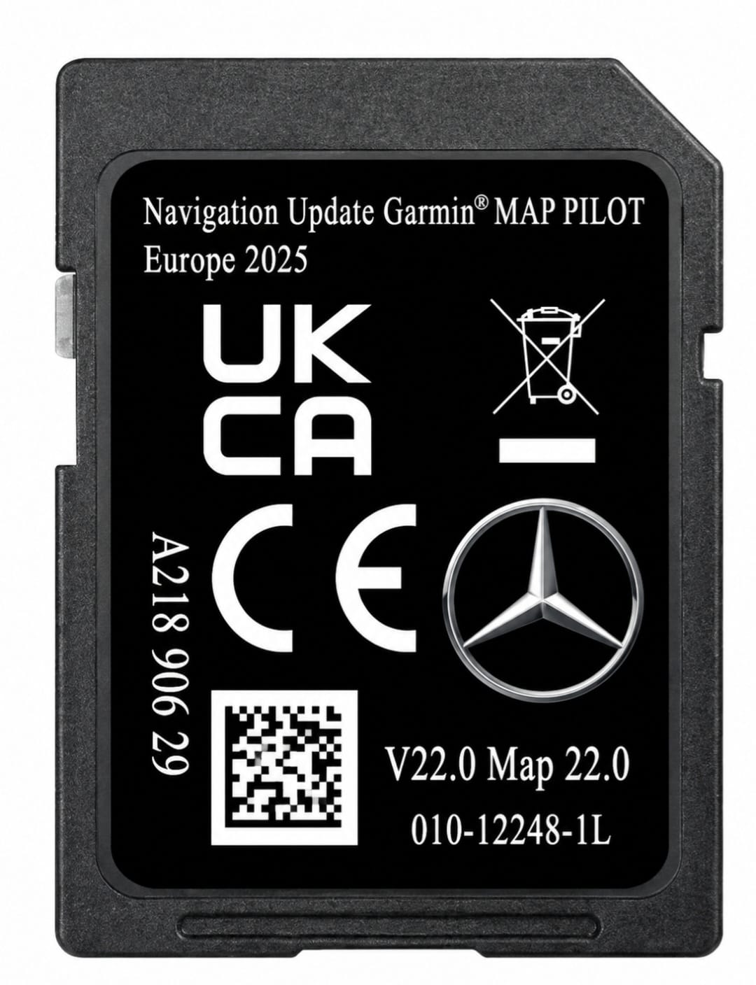 MERCEDES-BENZ GARMIN MAP PILOT A2189062704 V22 NAVIGATIE NAVIGATIE UPDATE SD KAART EUROPA 2026