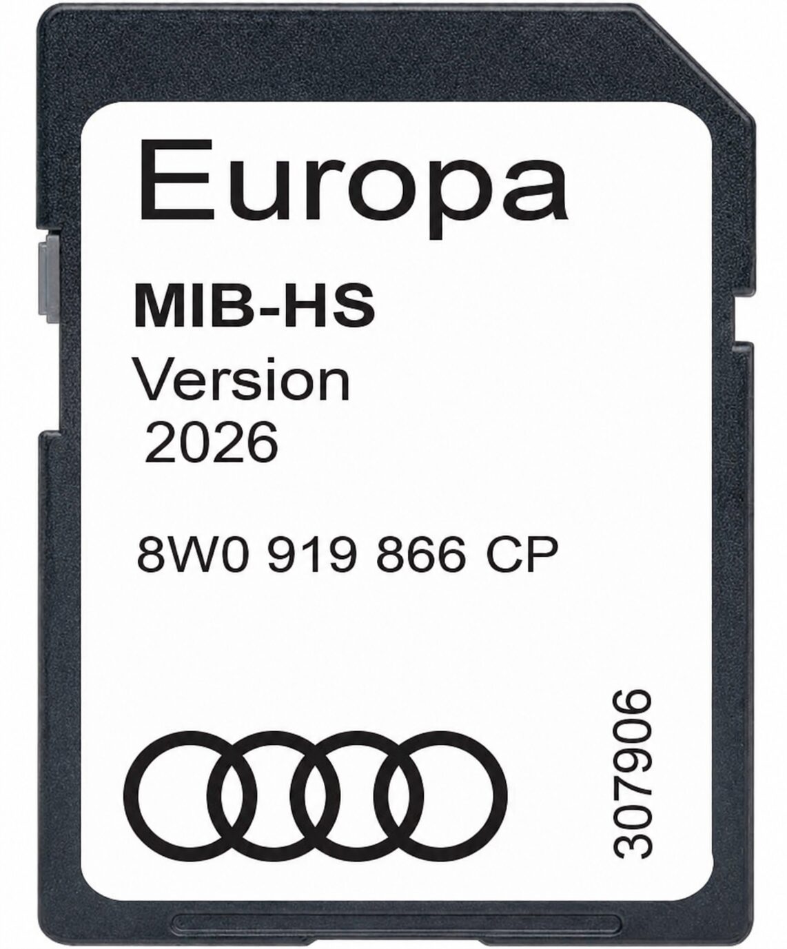 Audi MIB-HS NAVIGATIE KAART SD-KAART EUROPA 2026-2027