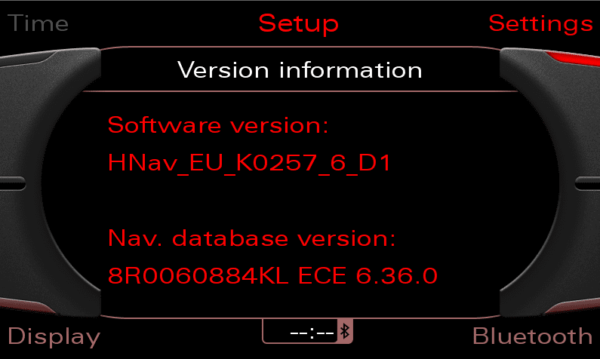 AUDI MMI 3G HIGH 6.36.0 NAVIGATIEKAART UPDATE SD KAART 2023/2024