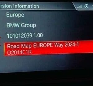 BMW ROAD MAP EUROPE WAY SAT NAV KAART UPDATE USB 2024-2