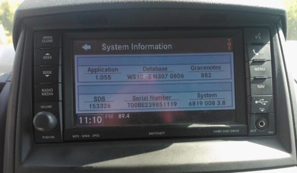 CHRYSLER JEEP MYGIG REFRESH/UCONNECT NAVIGATIE KAART UPDATE EUROPA DVD 2015
