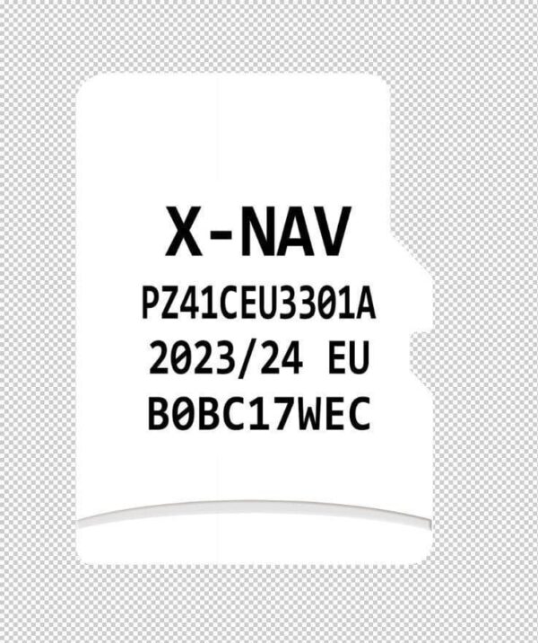 CITROEN C1 X-NAV NAVIGATIE KAART UPDATE MICRO SD KAART EUROPA 2023/2024