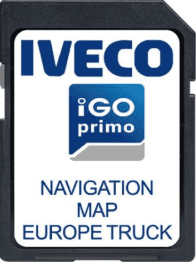IVECO XP DAILY STRALIS HI-WAY NAVIGATIEKAART UPDATE SD KAART EUROPA 2023/2024