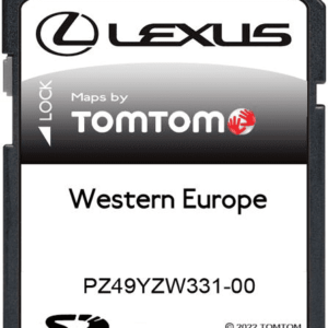 LEXUS MOVEON NAVIGATIE KAART UPDATE SD KAART EUROPA 2023