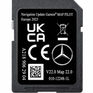 MERCEDES-BENZ GARMIN MAP PILOT A2189062904 V22 NAVIGATIE NAVIGATIE UPDATE SD KAART EUROPA 2026