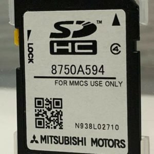 MITSUBISHI MMCS W15 W17 8750A594 NAVIGATIEKAART UPDATE SD KAART EUROPA 2024/2025