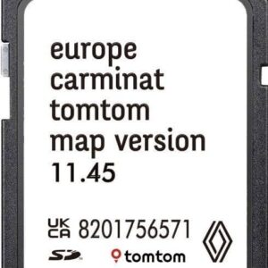RENAULT CARMINAT NAVIGATIE KAART UPDATE V11.45 SD KAART EUROPA 2025/2026
