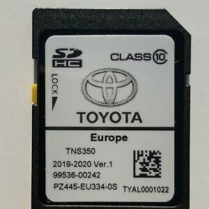TOYOTA TNS350 NAVIGATIE KAART UPDATE SD KAART 2020