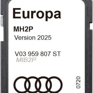AUDI MMI 4G MH2P NAVIGATIE KAART SD-KAART EUROPA 2025