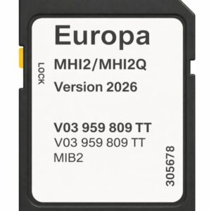PORSCHE PCM 4.0/4.1 NAVIGATIE KAART SD-KAART EUROPA 2026
